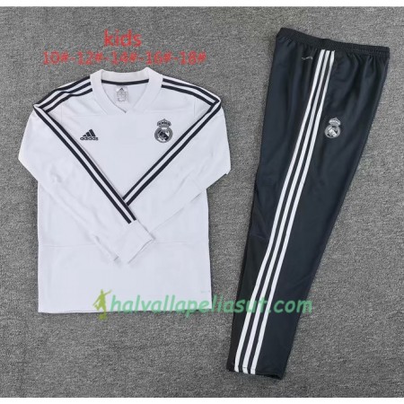 Real Madrid Lasten Training Huppari Suits Valkoinen 2018-2019